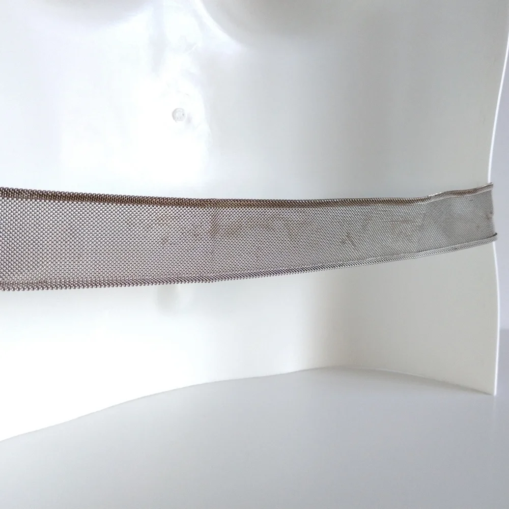 Jenny And The Boys Industrial Mesh Leather Belt